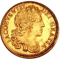 1 Guinea - James VIII Restrike, Pattern