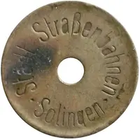 Token - Solingen Strassenbahn
