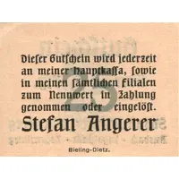25 Pfennig Stefan Angerer