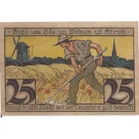 25 Pfennig Sparkasse