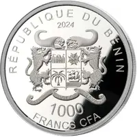 1000 Francs CFA Anubis