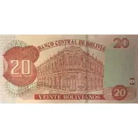 20 Bolivianos Dalence, Series F-J