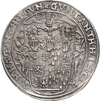 1 Thaler - Albert VIII, Günther XLII, Anthony Henry, John Günther II and Christian Günther I