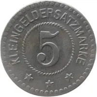 5 Pfennig - Ziegenhals