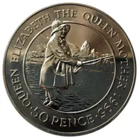 50 Pence - Elizabeth II Queen Mother