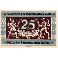 25 Pfennig Städtische Sparkasse