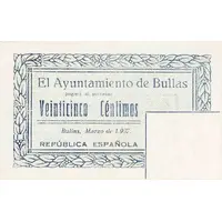 25 Céntimos Bullas