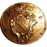 1/2 Kreuzer - Charles Frederick