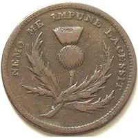 1/2 Penny - John Brown, Halifax