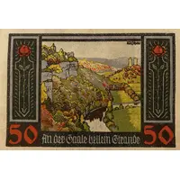 50 Pfennig Rudelsburg