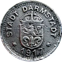 10 Pfennig - Darmstadt