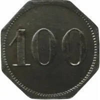 100 Pfennig - Neusalz a. Oder Gruschwitz Textilwerke Akt. Ges.