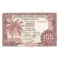 100 Pesetas Guineanas