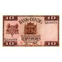 10 Gulden Bank Von Danzig