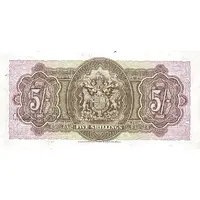 5 Shillings - George VI Date at bottom