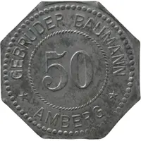 50 Pfennig - Amberg Gebrüder Baumann