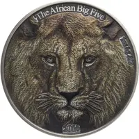 1000 Francs CFA Lion