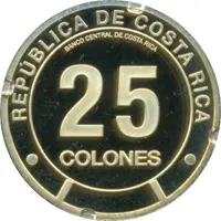 25 Colones Guanacaste Province, colourized