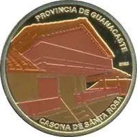 25 Colones Guanacaste Province, colourized