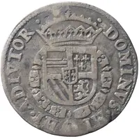 1/4 Daalder `1/4 Bourgondische Kruisrijksdaalder` - Philip II