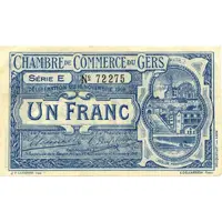 1 Franc - Chambre de Commerce du Gers [32]