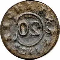 20 Centavos Province of Santander