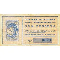 1 Peseta Benissanet