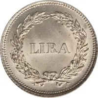 1 Lira - Carlo Ludovico I