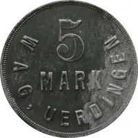 5 Mark - Uerdingen W A G