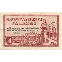 1 Peseta Palamós