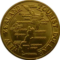 Medal - Auckland War Memorial Museum Tourist Dollar Souvenir