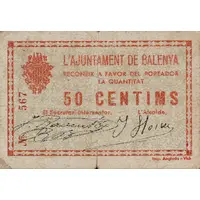 50 Céntimos Balenyà