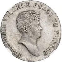 1 Thaler - Frederick William of Weilburg Konventionstaler, Pattern