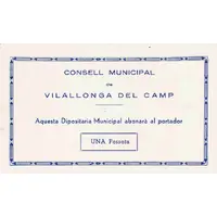 1 Peseta Vilallonga del Camp