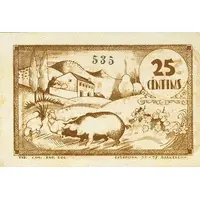 25 Céntimos Prats de Lluçanès