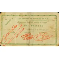 1 Peseta Cambrils de Mar