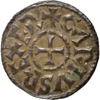 Denier - Charles II Melle mint