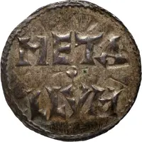Denier - Charles II Melle mint