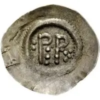 1/2 Siliqua - Perctarit Fourteen dots