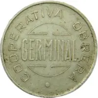 1 Peseta - Cooperativa Obrera Germinal