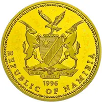 100 Dollars Namibia Olympics 1996