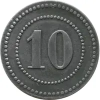 10 Pfennig - Werne Zeche Werne