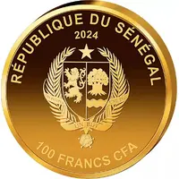 100 Francs CFA 2024 European Football Championship