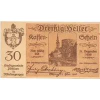 30 Heller Pöchlarn