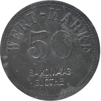50 Pfennig - Glöthe Saxonia AG