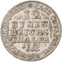 1⁄12 Thaler - Francis Josias