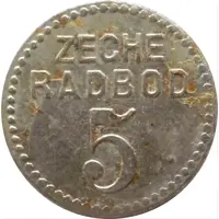 5 Pfennig - Hamm Zeche Radbod