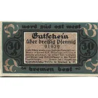 30 Pfennig Hafenbetriebs-Verein