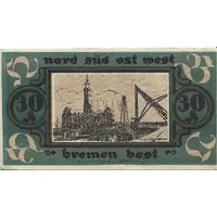 30 Pfennig Hafenbetriebs-Verein