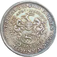 Medal - Death of Paul Paulsen 'Bürgermeisterpfennig' Hamburg